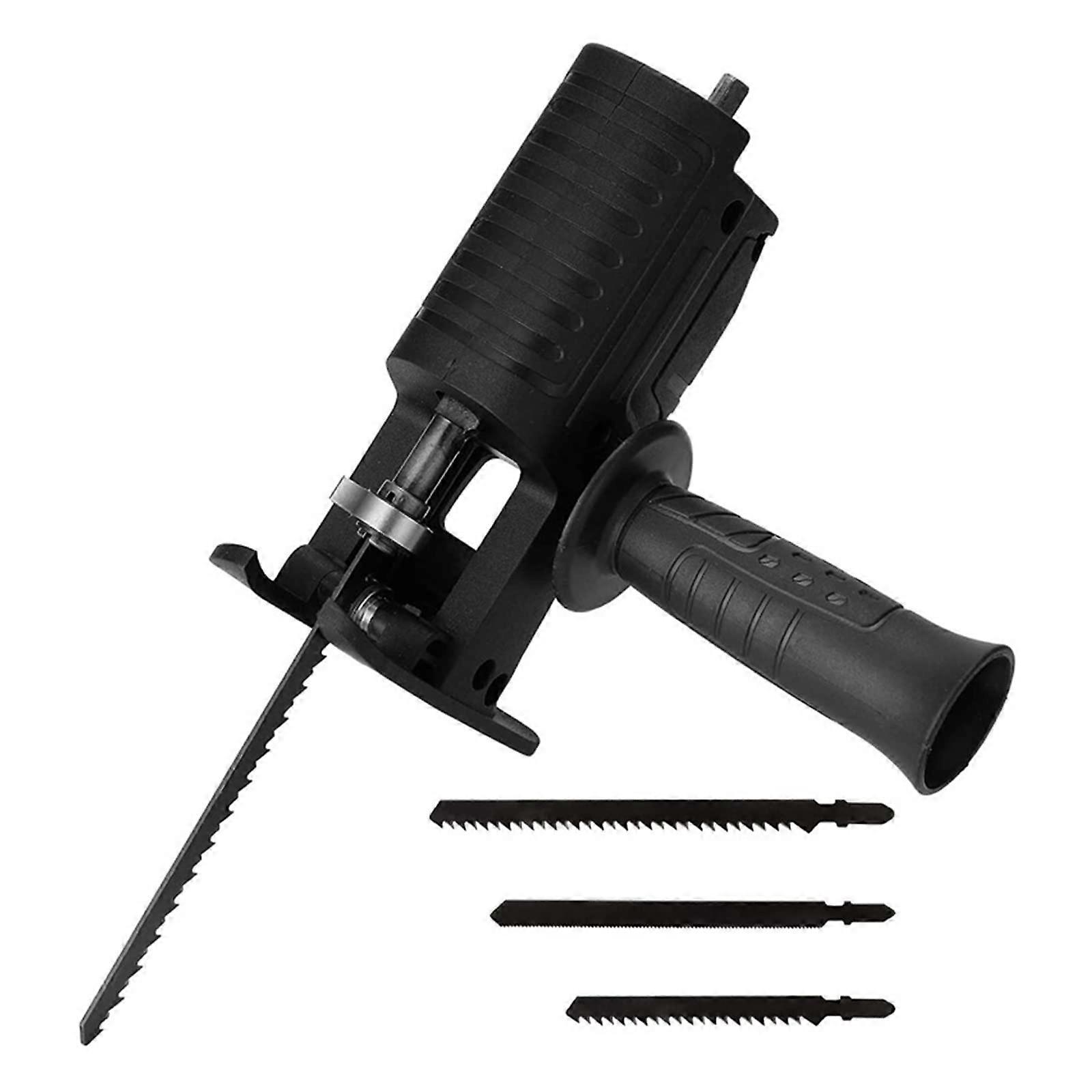 Reciprocating Multi Function Woodworking Tool Electric Drill Converter For Household Chainsaw Compatible With Drills