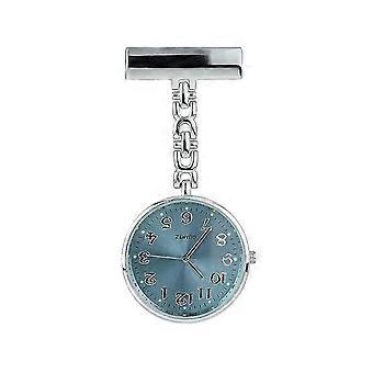 Enfermera Lapel Pin Watch Colgado Médico Pocket Nurse Watch Pocket Watch Multi-function Metal Electronic Digital Display