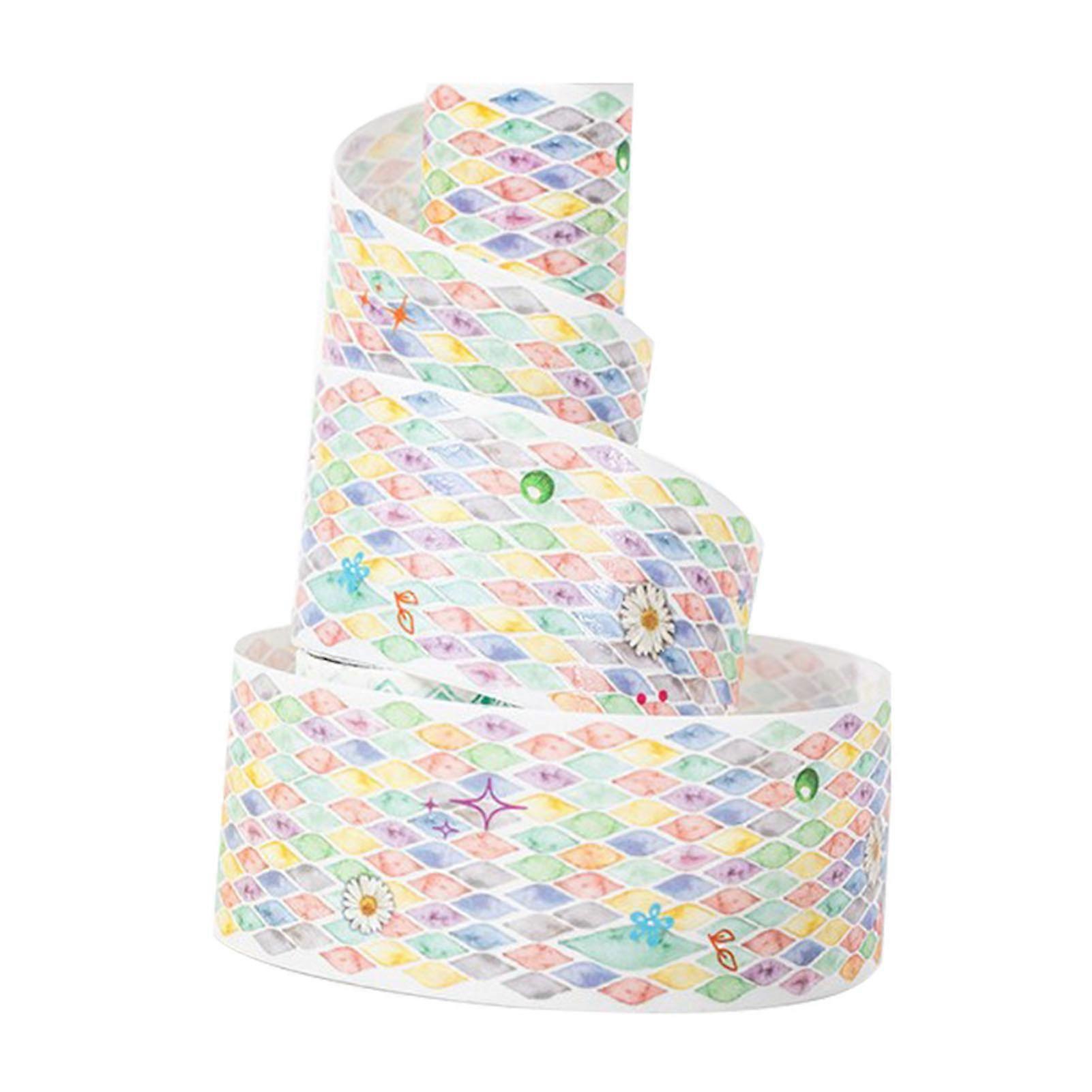 Tape Clear Pattern Versatile Colorfast Hand Account Decorative Tapes for Notebooks Envelopes DIY