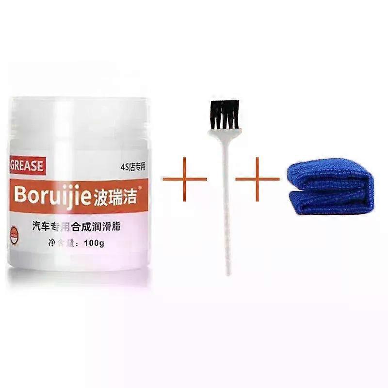 100 גרם גג שמש לרכב מסלול סיכה שומן דלת רעש חריג נגד חלודה שמן לבן תחזוקה מכנית מיסב ציוד שמן גריז