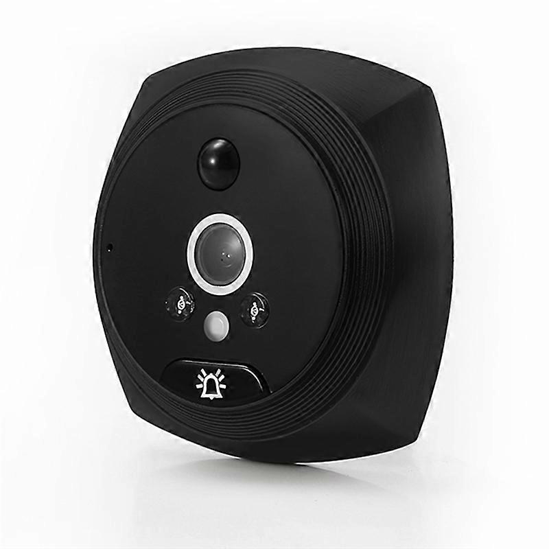 4.5 Inch LCD Screen Digital Doorbell Black