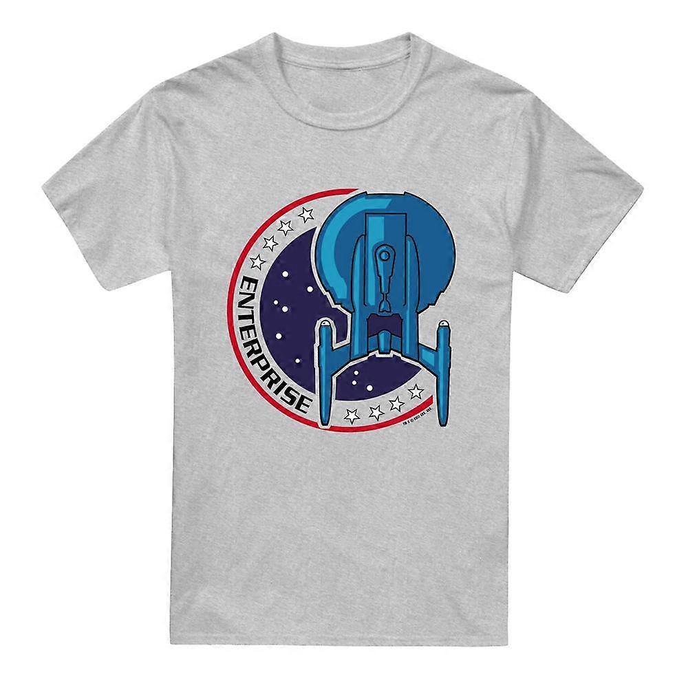 Star Trek Herren Enterprise Patch T-Shirt