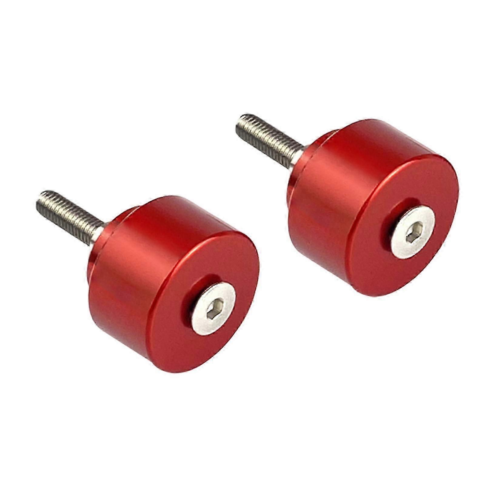 Handlebar Plug Accessories High Performance Replacement Compatible Aluminum Alloy Handlebar Bar End Plug Caps for ct125-color: Red