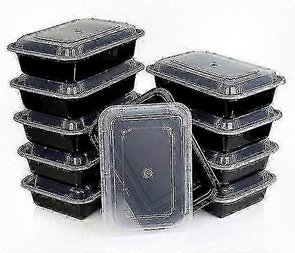 10 Pack Premium Stackable Microwave Reusable Lunchbox Food Containers for Certain Brand Meal Prep