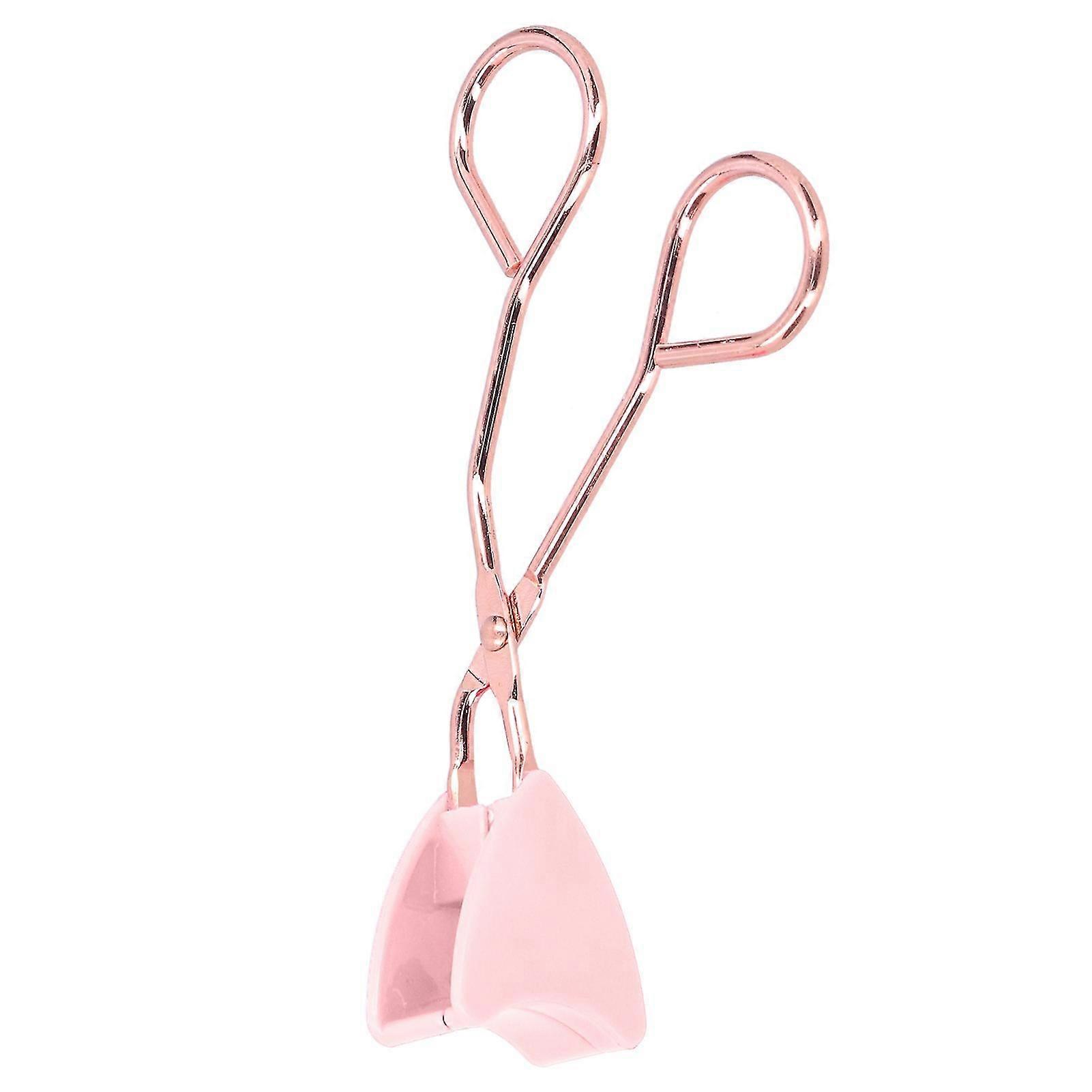 ic Eyelash Applicator - Stainless Steel Glue-Free Tool (Pink)