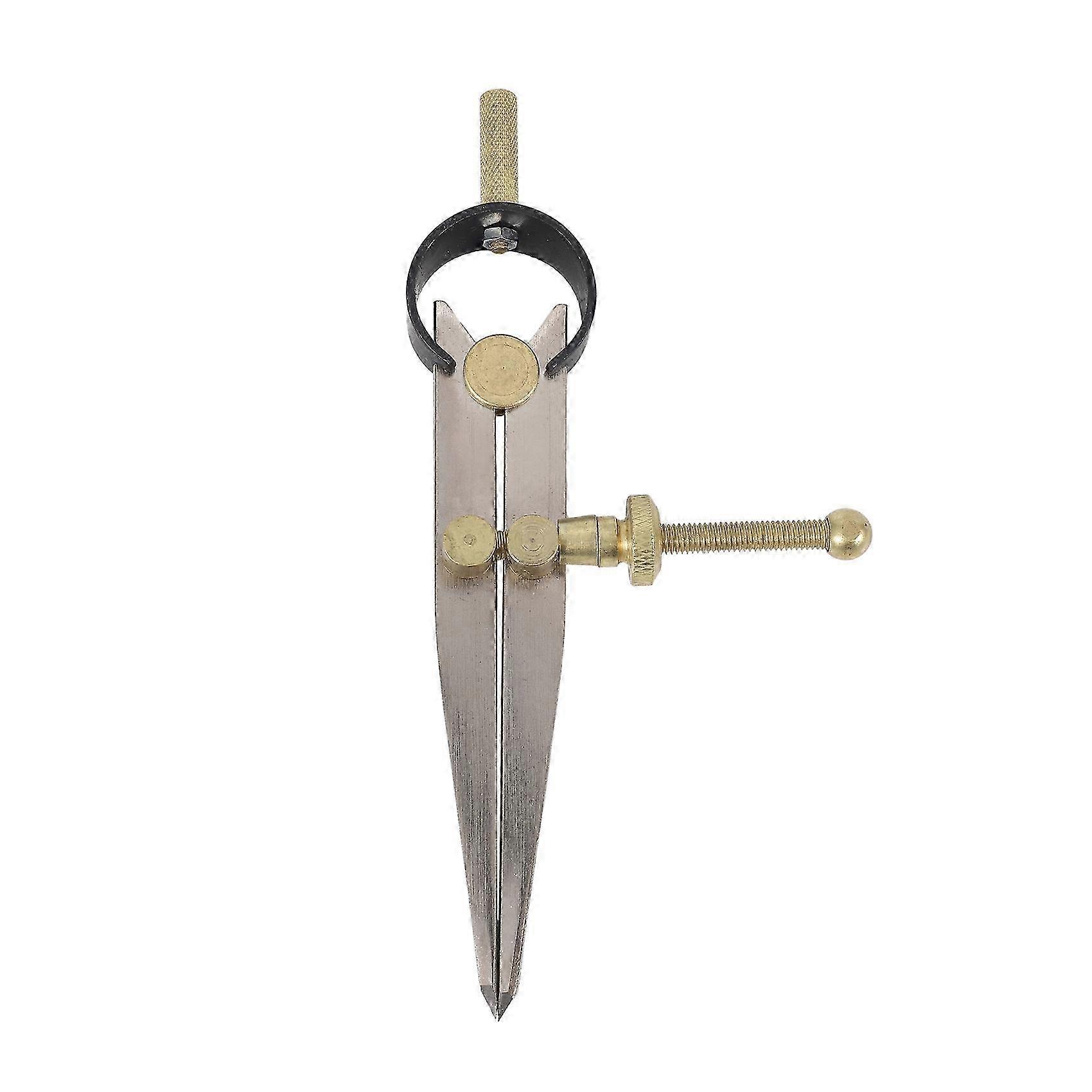 Adjustable Steel Wing Divider Rotating Tool for Leather Craft, DIY Leatherworking & Crafting Tool