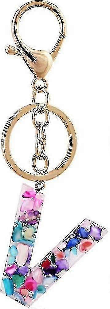 Creative Letter Color Key Chain A - Z Initials Key Chain