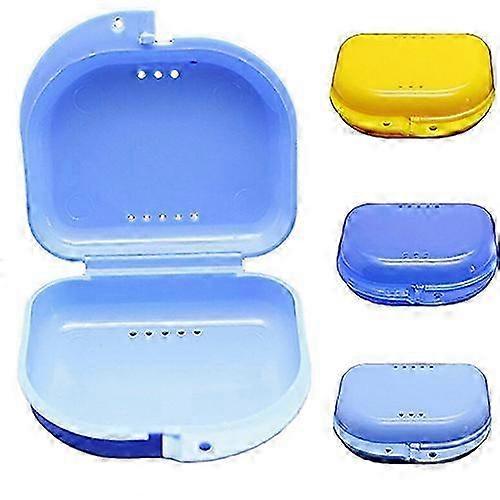 Dental Orthodontic False Tooth Retainer Denture Storage Case Box Container Tray 2025