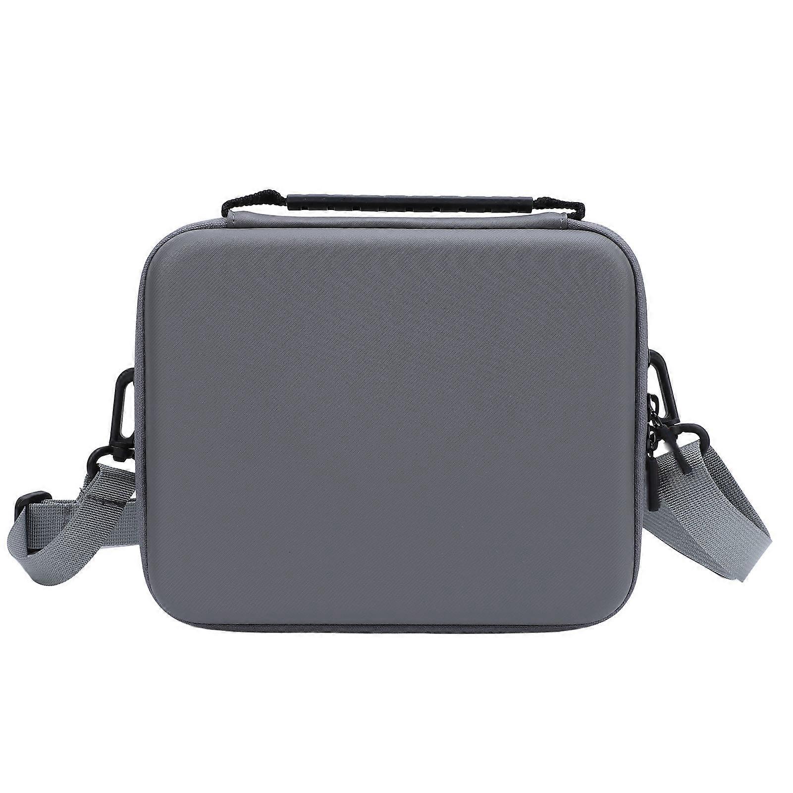 Carrying Case for Pocket 3 Portable PU Storage Protective Bag for Camera Accessories Anti Drop Shockproof Grey