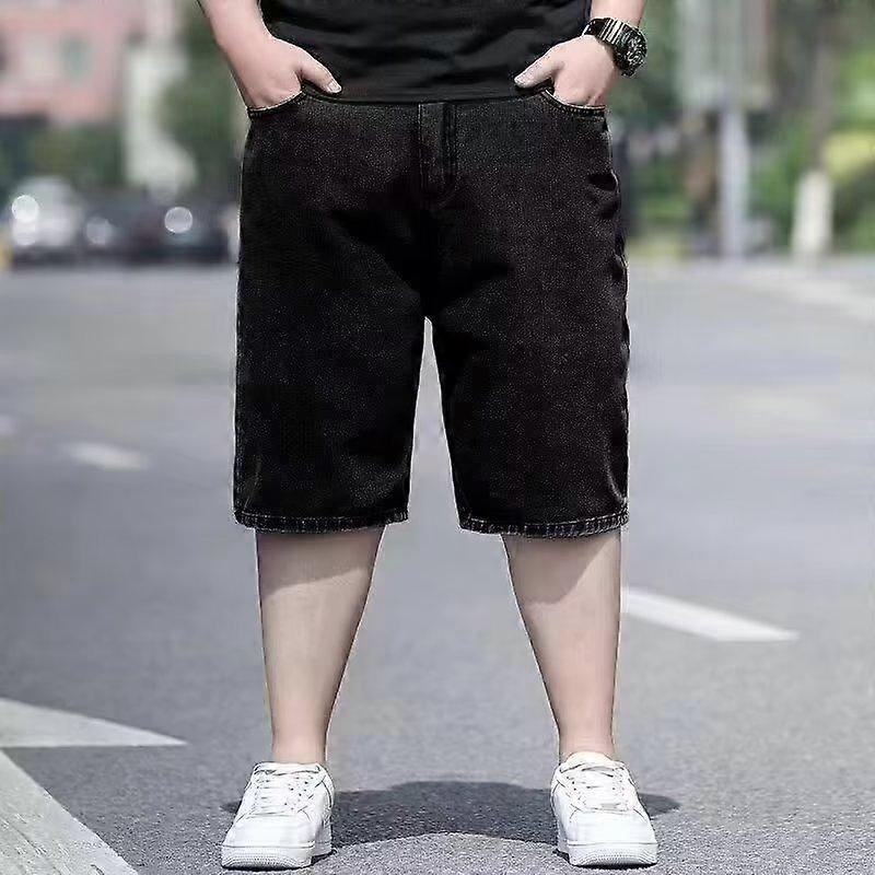 Men's Summer Shorts Breathable Large Size Multi-Pocket Shorts Work Shorts Casual 7 Points Long Shorts