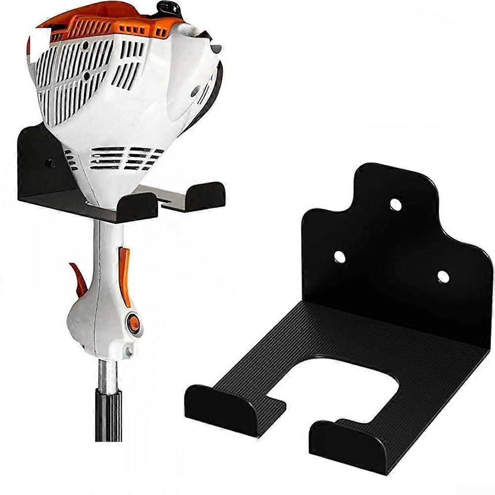 Wallmounted organizer for power tools, protective design, trimmer stand for efficient storage (2 pieces) 2 pieces.