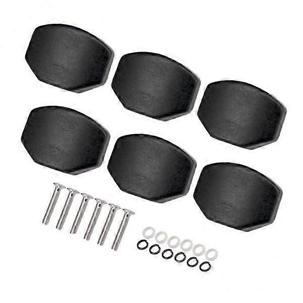 2-5pack 6 Pieces guitar Instruments tuning Peg Button Machine Heads Wooden