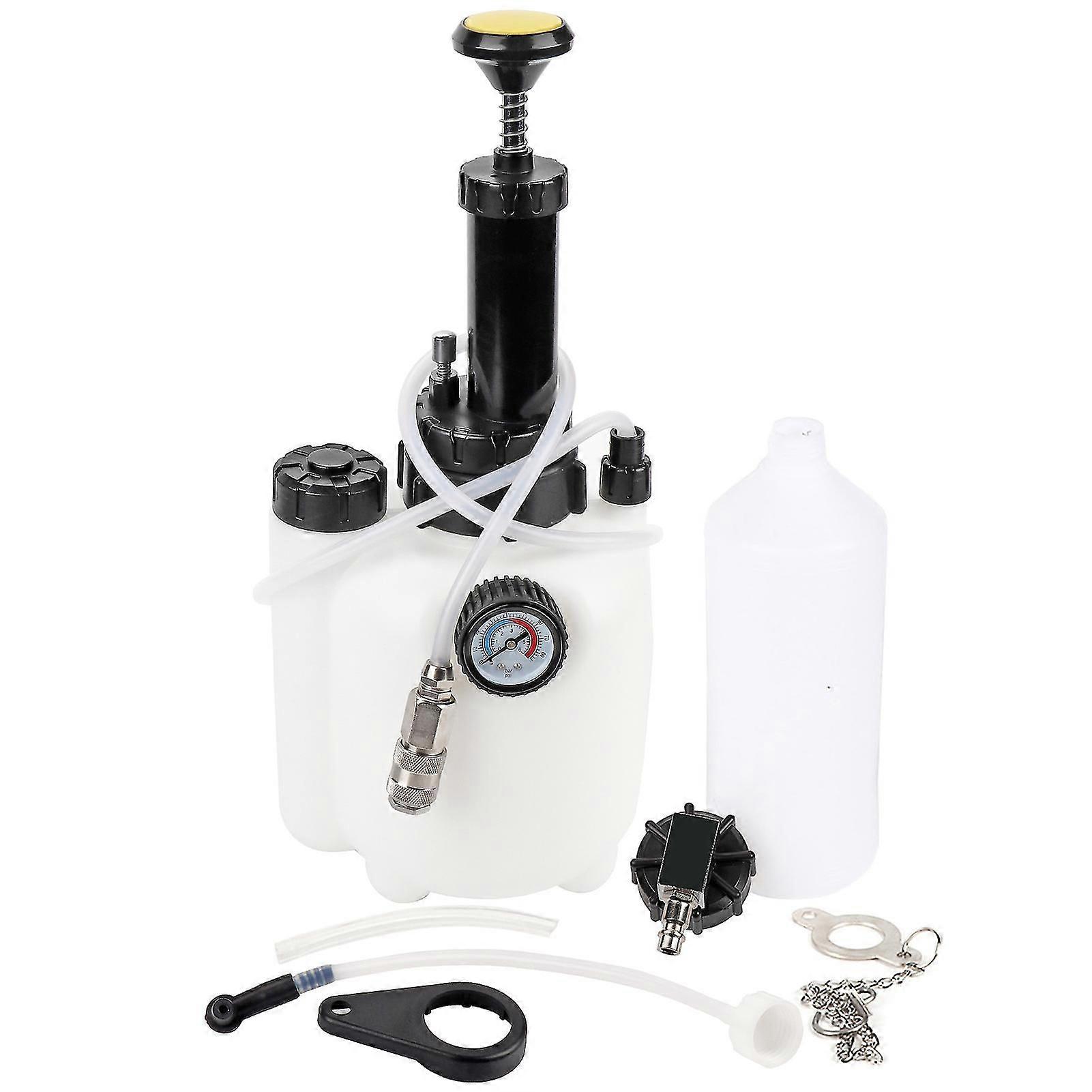 Fluid Bleed Tool,3L Brake Clutch Fluid Brake Clutch Bleeder Pressure Brake Bleeder Exceptional Craftsmanship