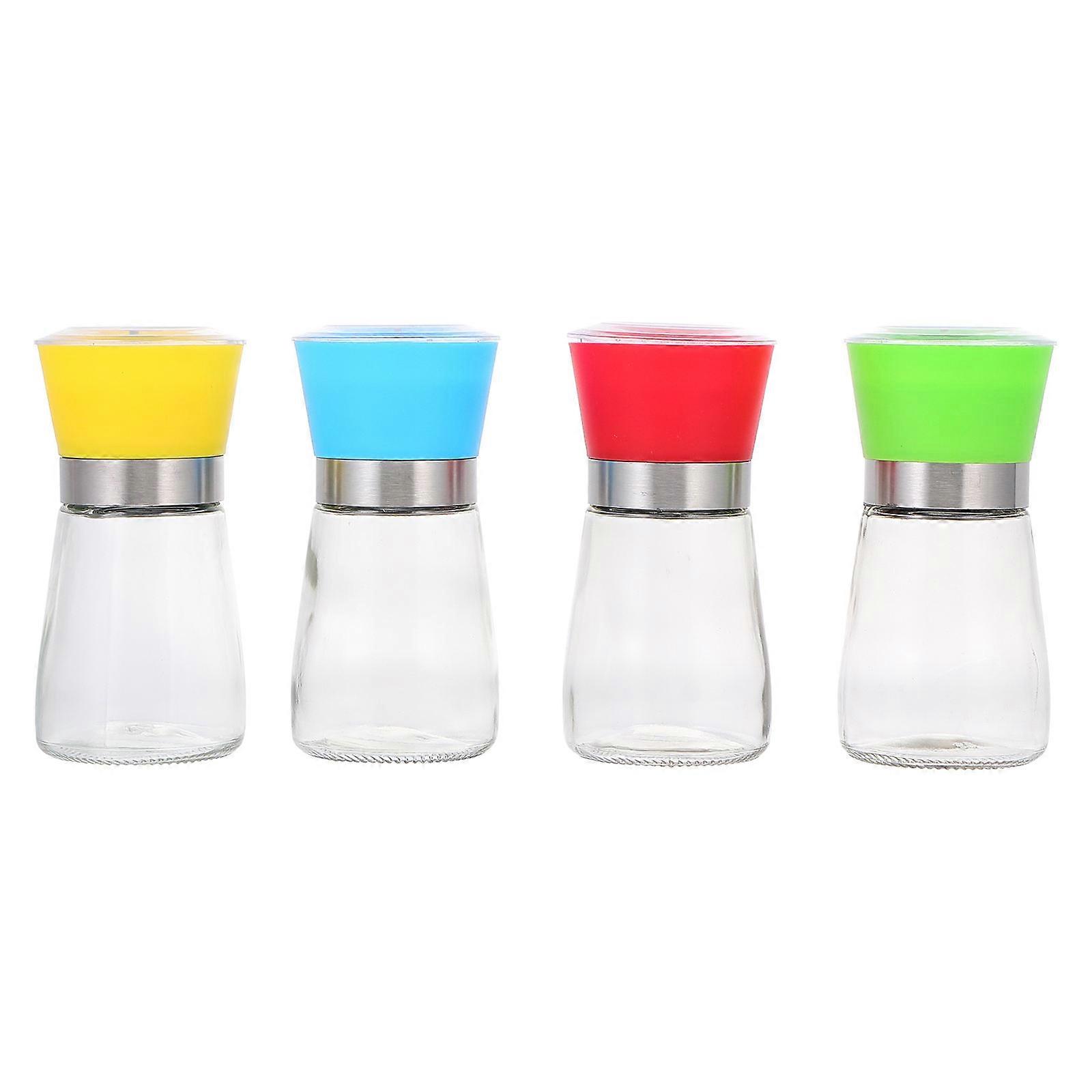 Stainless Steel Spice Container Dustproof Hand Operated Spice Grinders