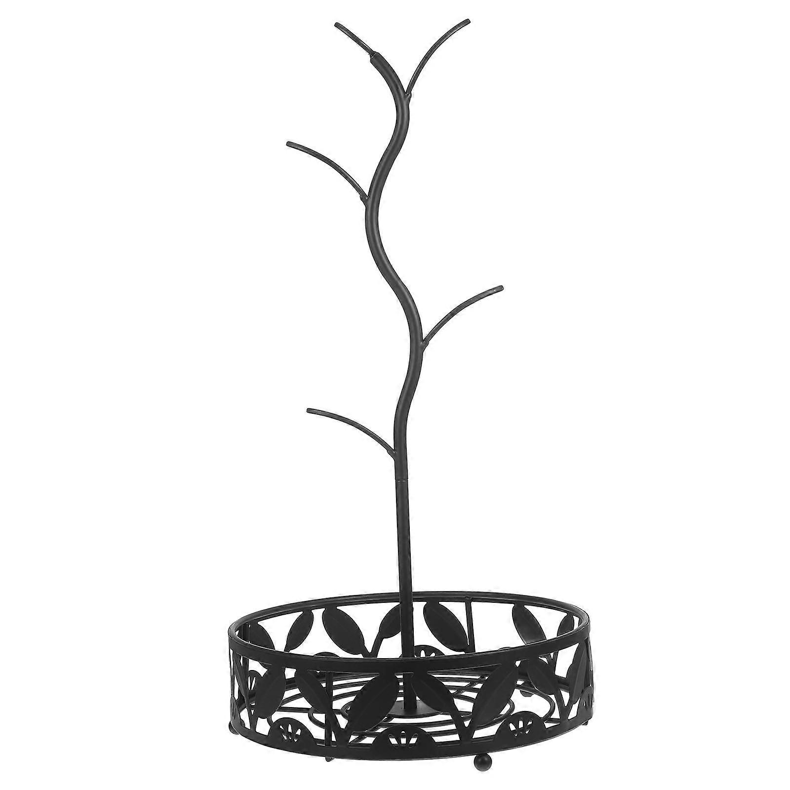 Coffee Mug Stand Coffee Mug Holder Tree Stand Tree Shape 42.00X22.00X22.00cm Iron Cup Holders 1Set