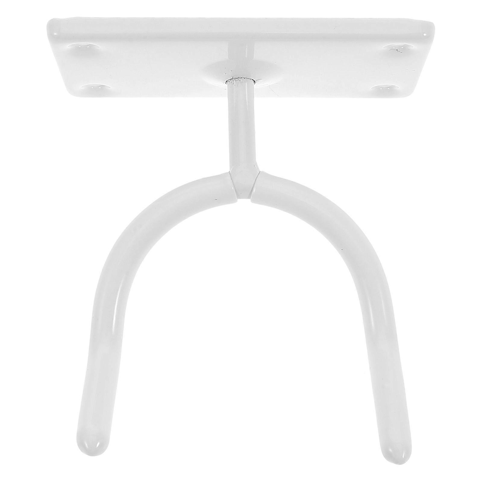 Wall Mount Ironing Board Hanger Hook Versatile Storage Organizer for Laundry Room Compatible with Various Boards Multiuse Design for Clothes Towels