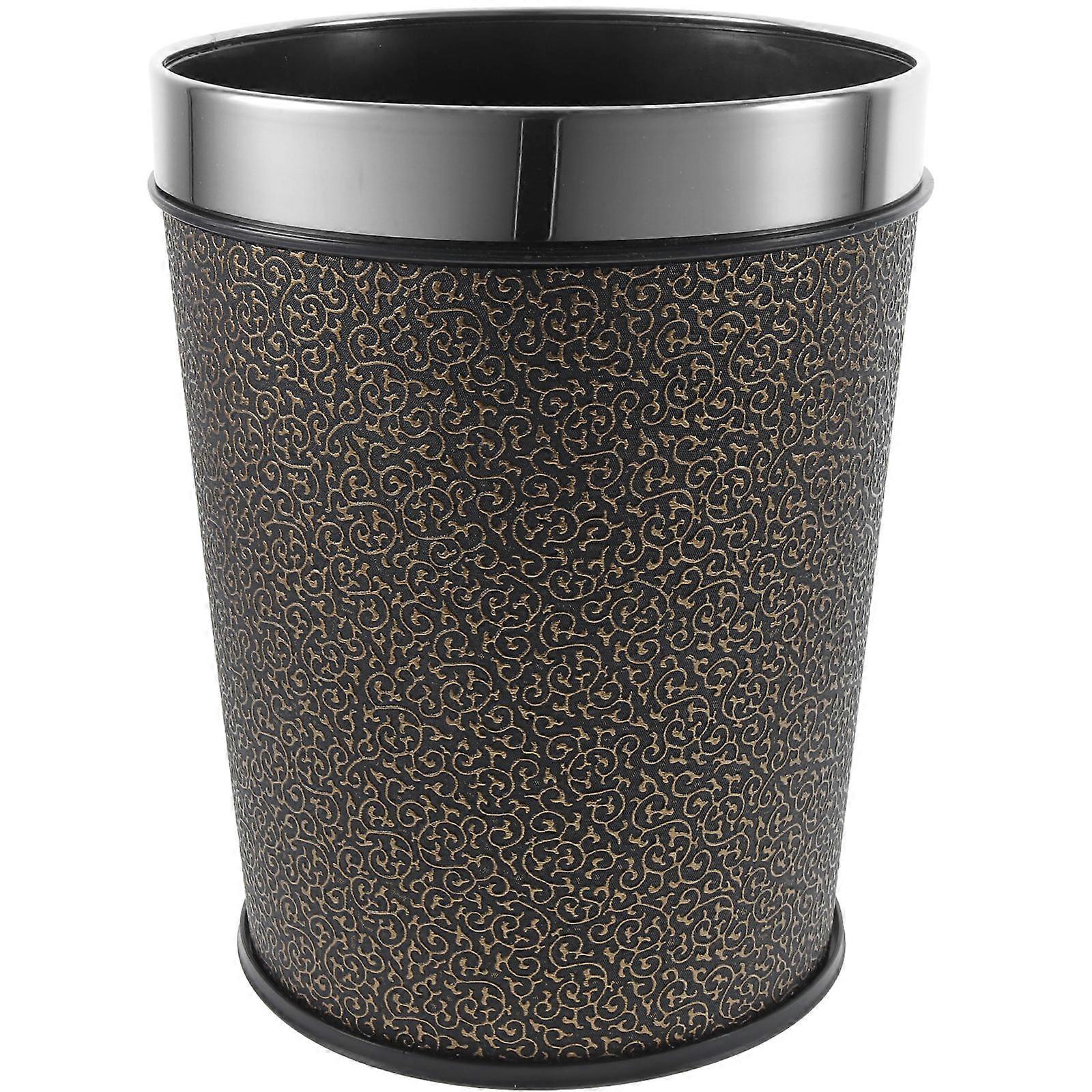 Waste Can Garbage Bucket Large Capacity Holds Trash Practical Use Assorted Color 26x20x20cm 1Pack