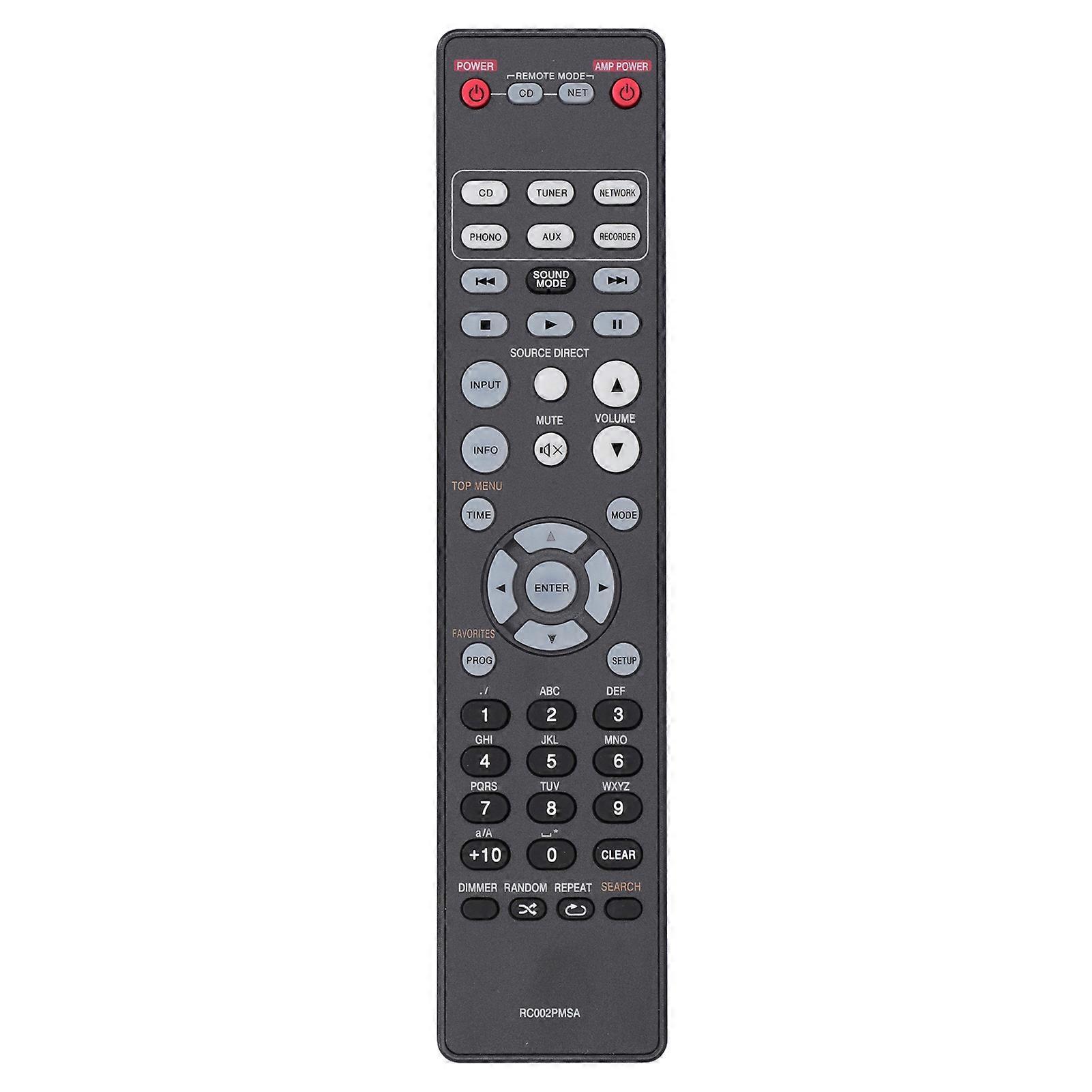 Replacement Remote Control for RC002PMSA Portable LCD TV