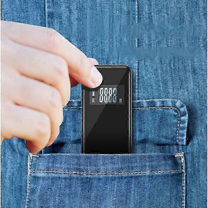 Mini infrared range finder, digital display, 30 meters