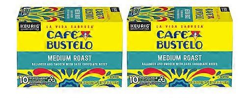 Cafe Bustelo Medium Roast Coffee Keurig K Cup 2 Pack