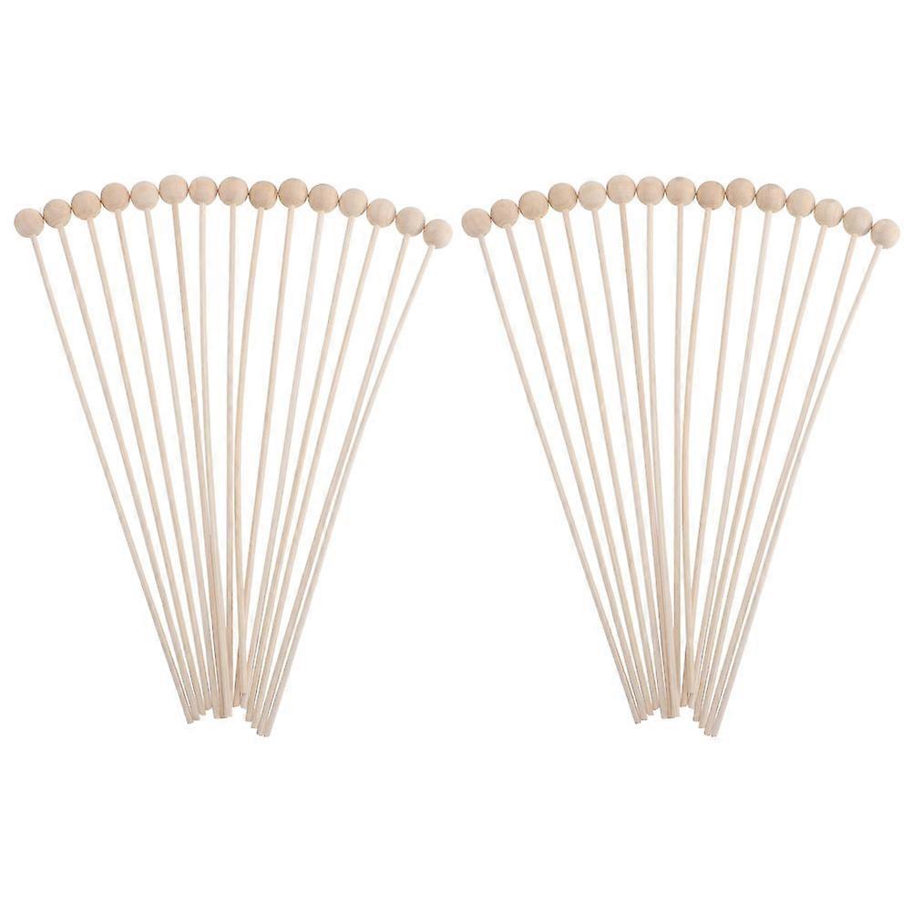 Room Diffuser Sticks Natural Rattan Wood Travel 30Pcs