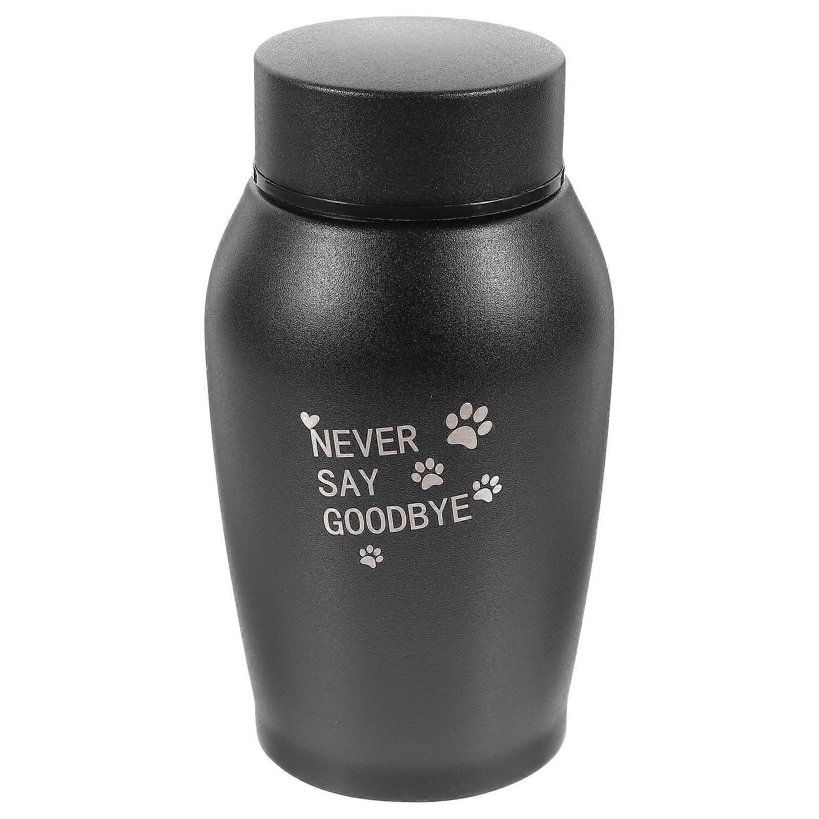 Stainless Steel Pet Urn Memory Box Urn Pet Ashes Urn Small Keepsake Urn
