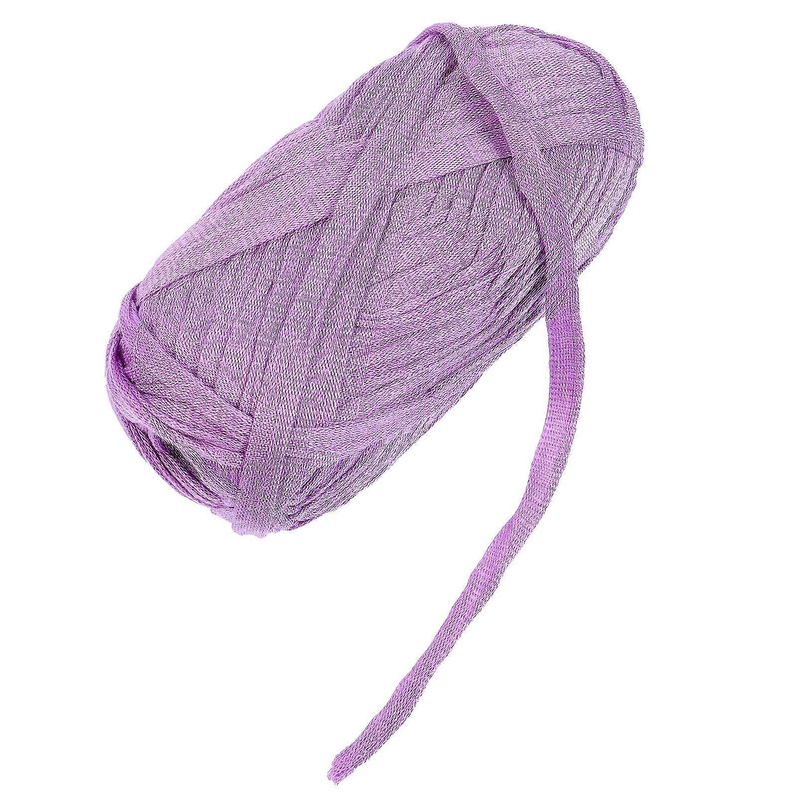 Rope For Crafts Diy Woven Cotton Thread Handicraft Enthusiasts Pendant Crafting Lavender 0.55x7000cm Weaving 1 Roll