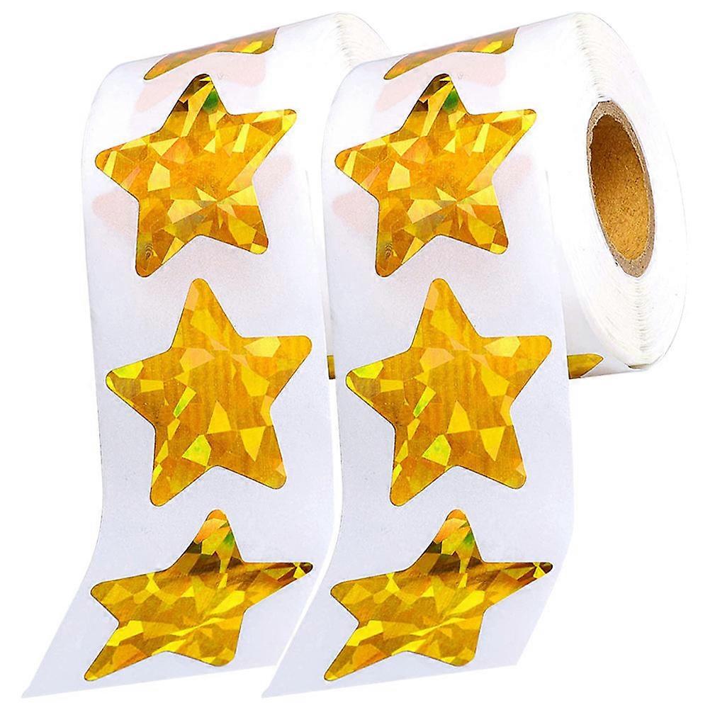 Sealing Sticker Cute Label Stickers For Envelopes Greeting Cards Home Use Office Parties 2 Rolls