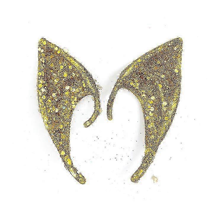 Pixie Mask Sparkle Pointed Ears Prosthetic Ears Skin Tone for Fairy Theme