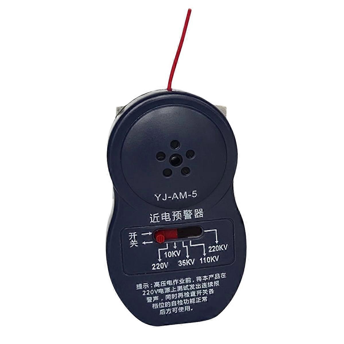 Voltage Leak Detector Approach Electric Alarm 5 Gears Use with the Safety Helmet