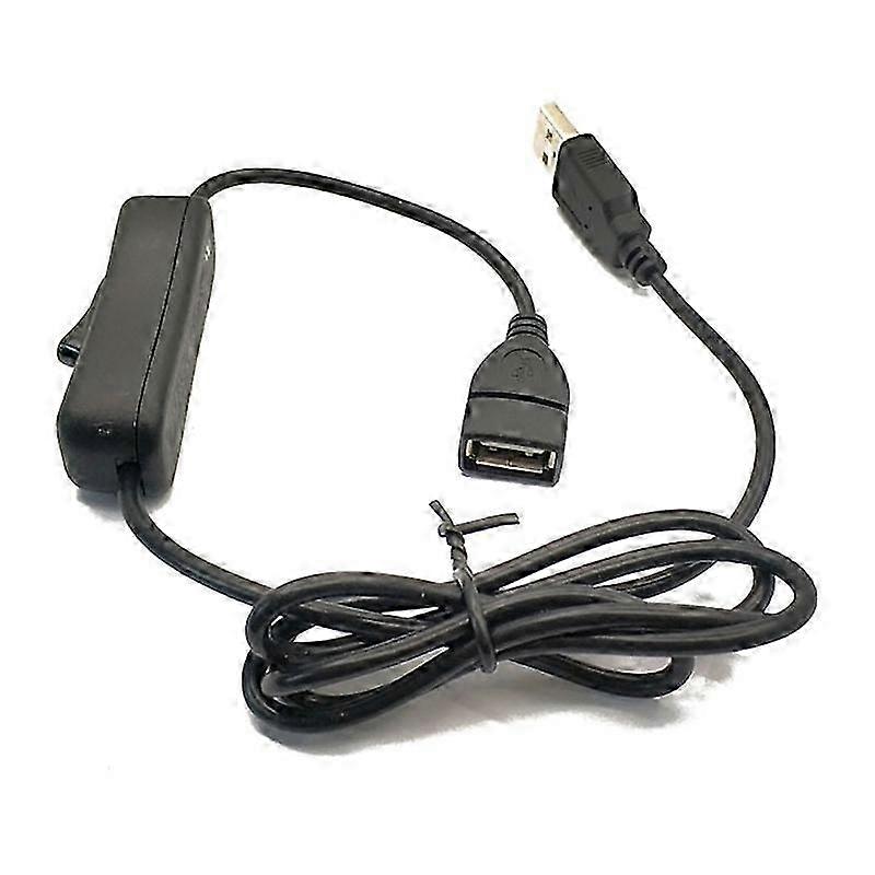 USB2.0 Extension Cable Cord Support 480Mbps Data Transfer with Power Switches-1m-