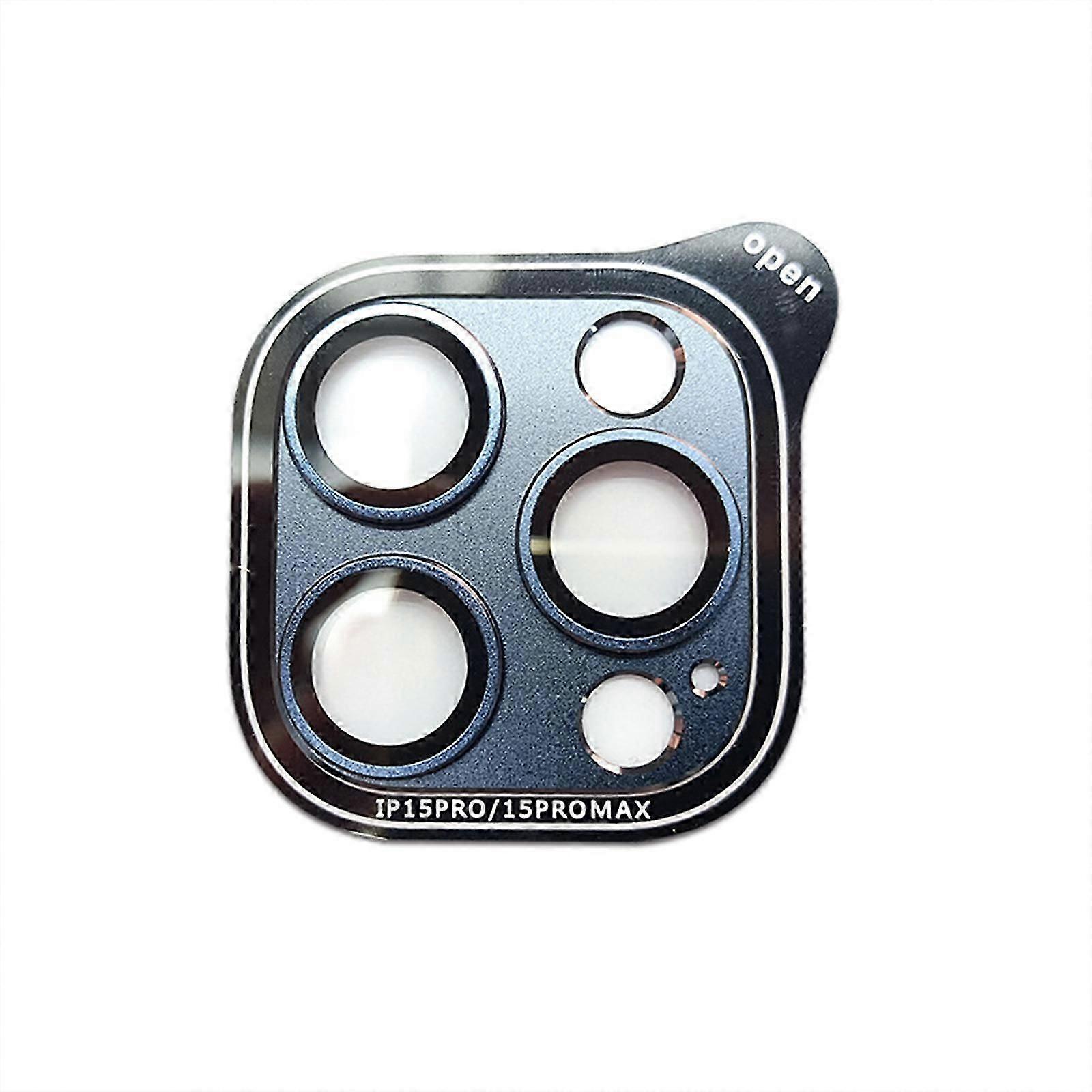 2pack dla iPhone 15 Pro Max / 15 Ultra / 15 Pro Osłona obiektywu aparatu, metalowy pierścień ze szkła hartowanego Osłona tylnego aparatu