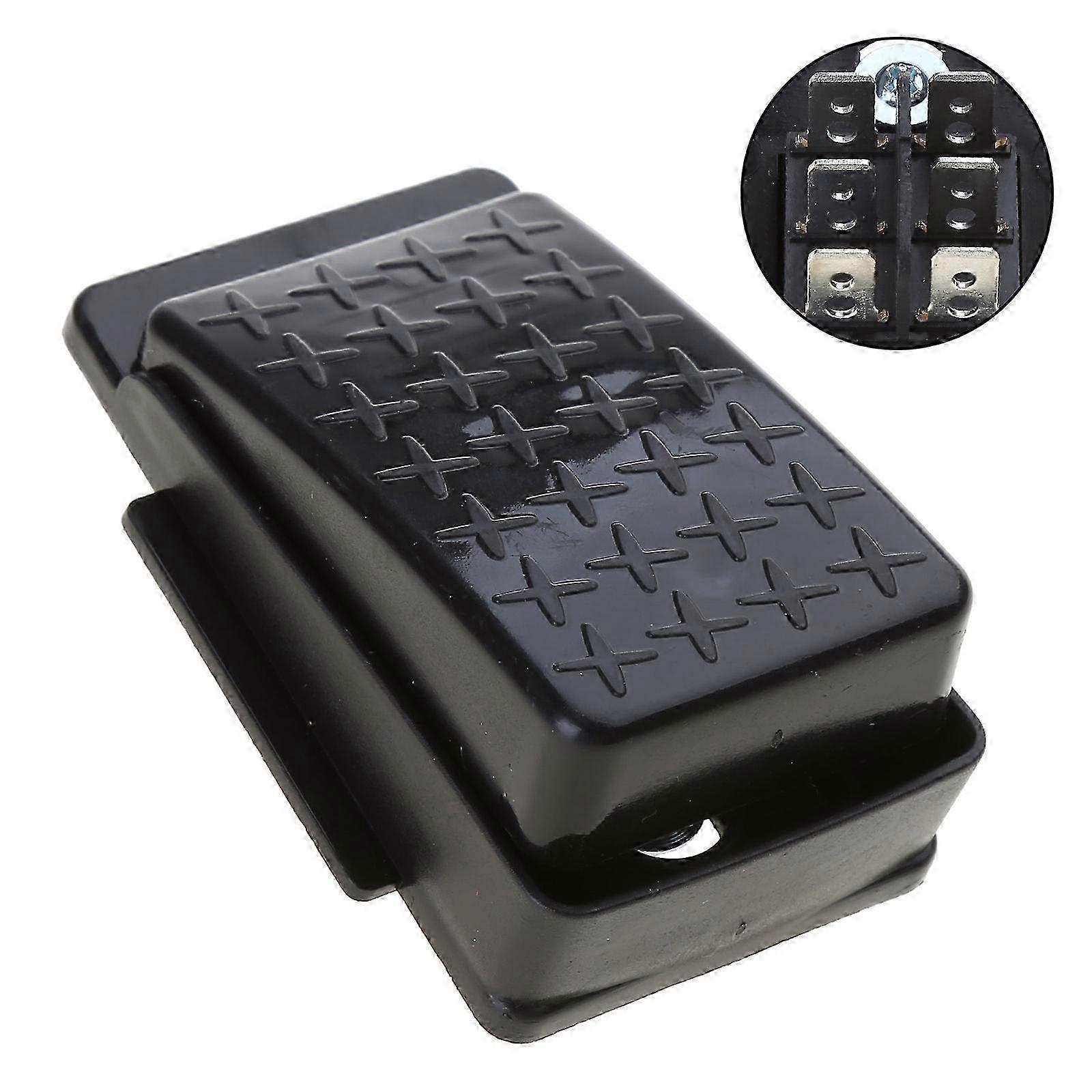 6/12V Toy Pedal Auto-Reset Control Switch Plastic Replacement Compatible for Kid