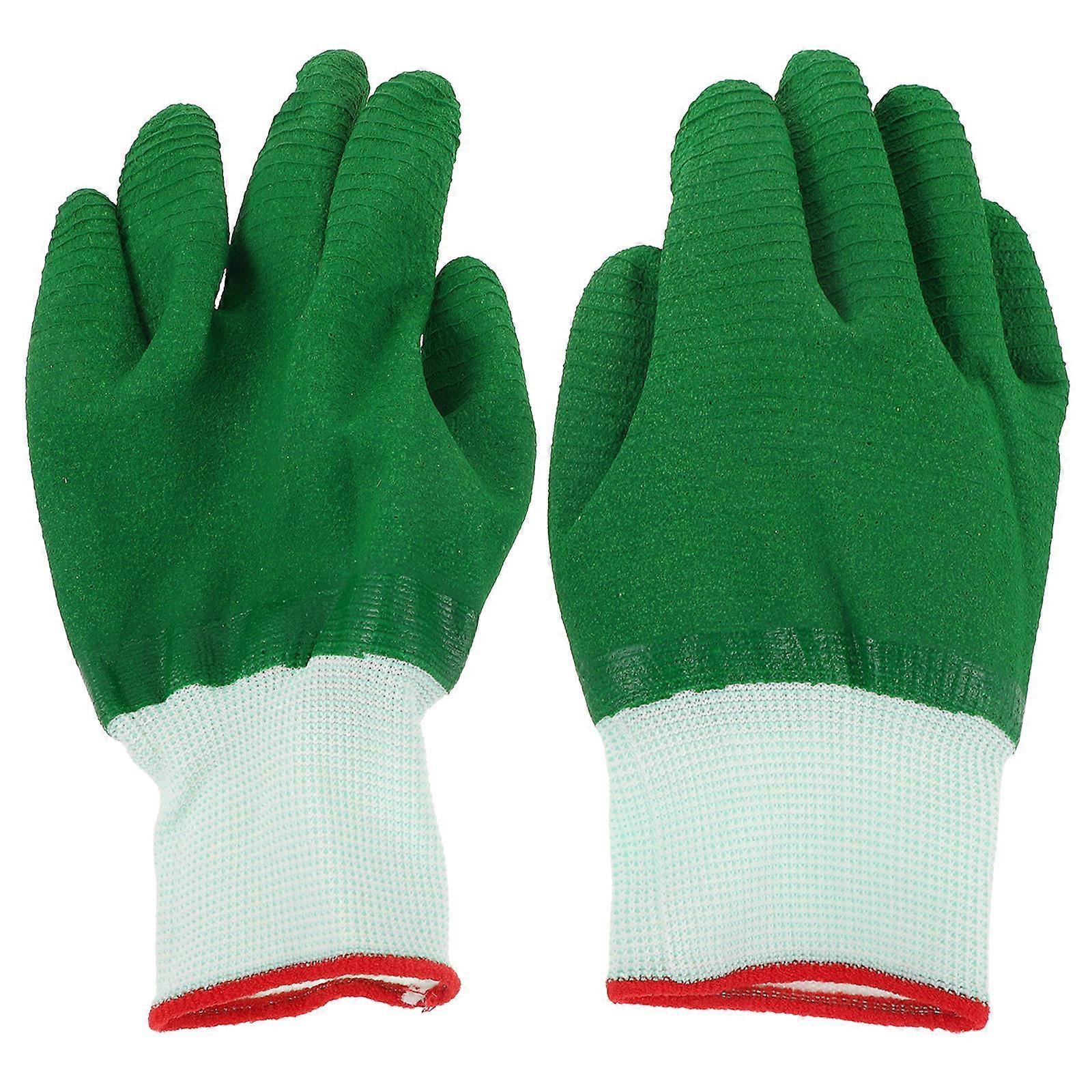 Anti-Slip Durable Gloves Outdoor Glass Carrying Glove with 4Pairs