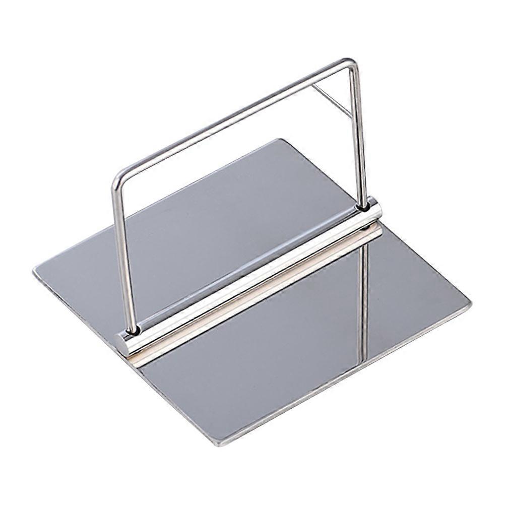 Stainless Steel Tissue Rack Rectangular Modern Tissue Dispensing Home Use Commercial Use 1Set