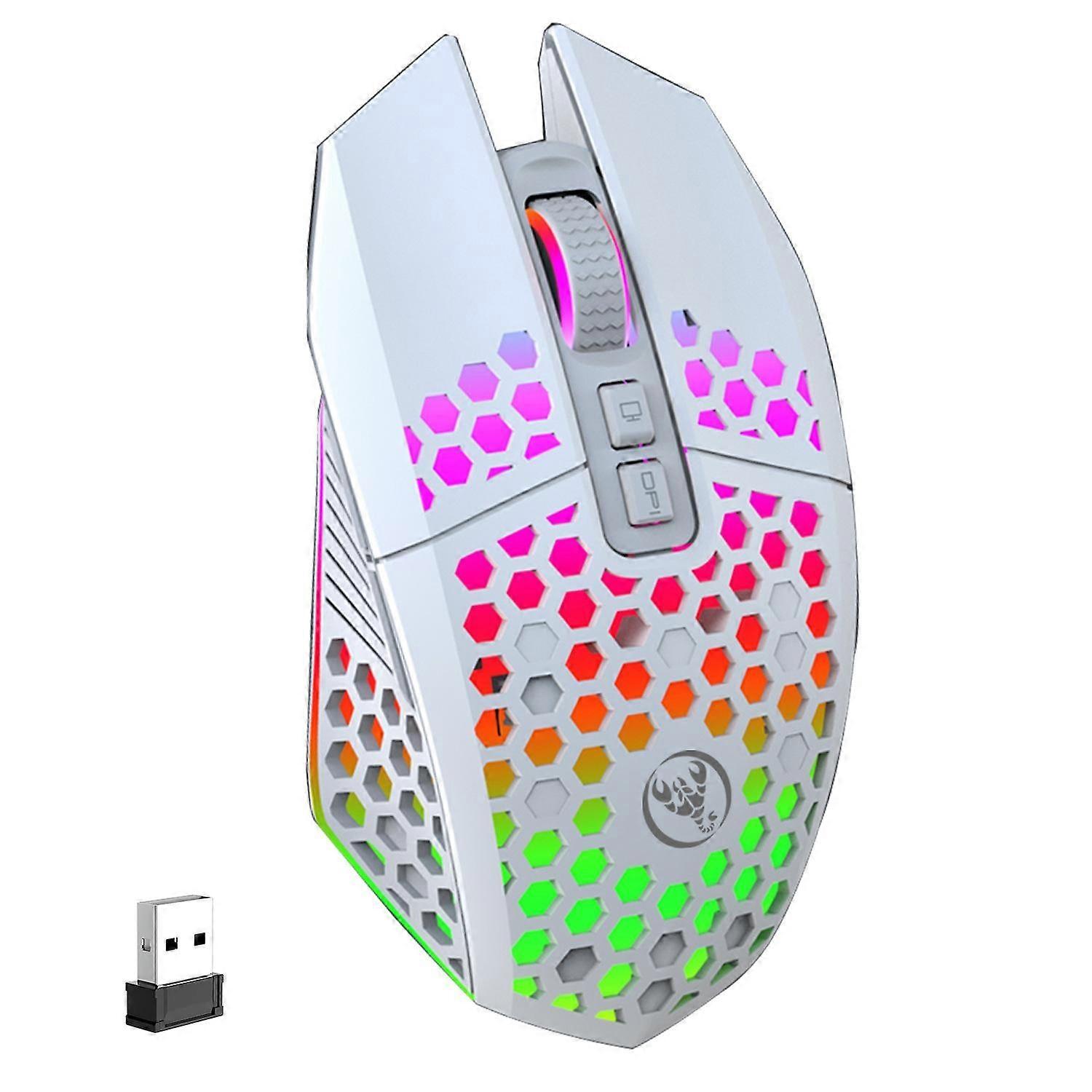 T500 Hole Mouse 2.4G Backlight Wireless Mouse