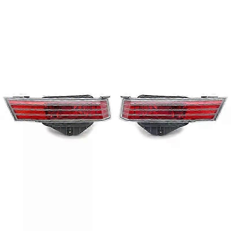 Rear Inside Tail Light Signal Lamp Housing Compatible with Honda Accord 8th 2008-2012 - Auto Exterior Accessory (Bulbs Not Included)