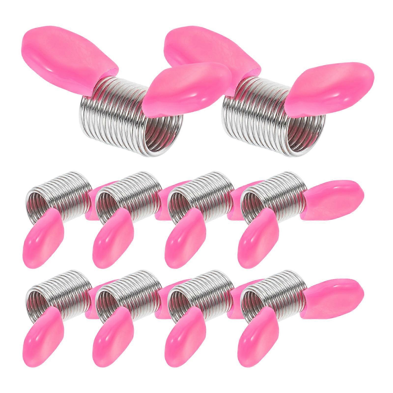 Beading Tools Bead Stop Spring Clamps For Craft Projects Necklaces Jewelry Projects Diy Design 10Pack