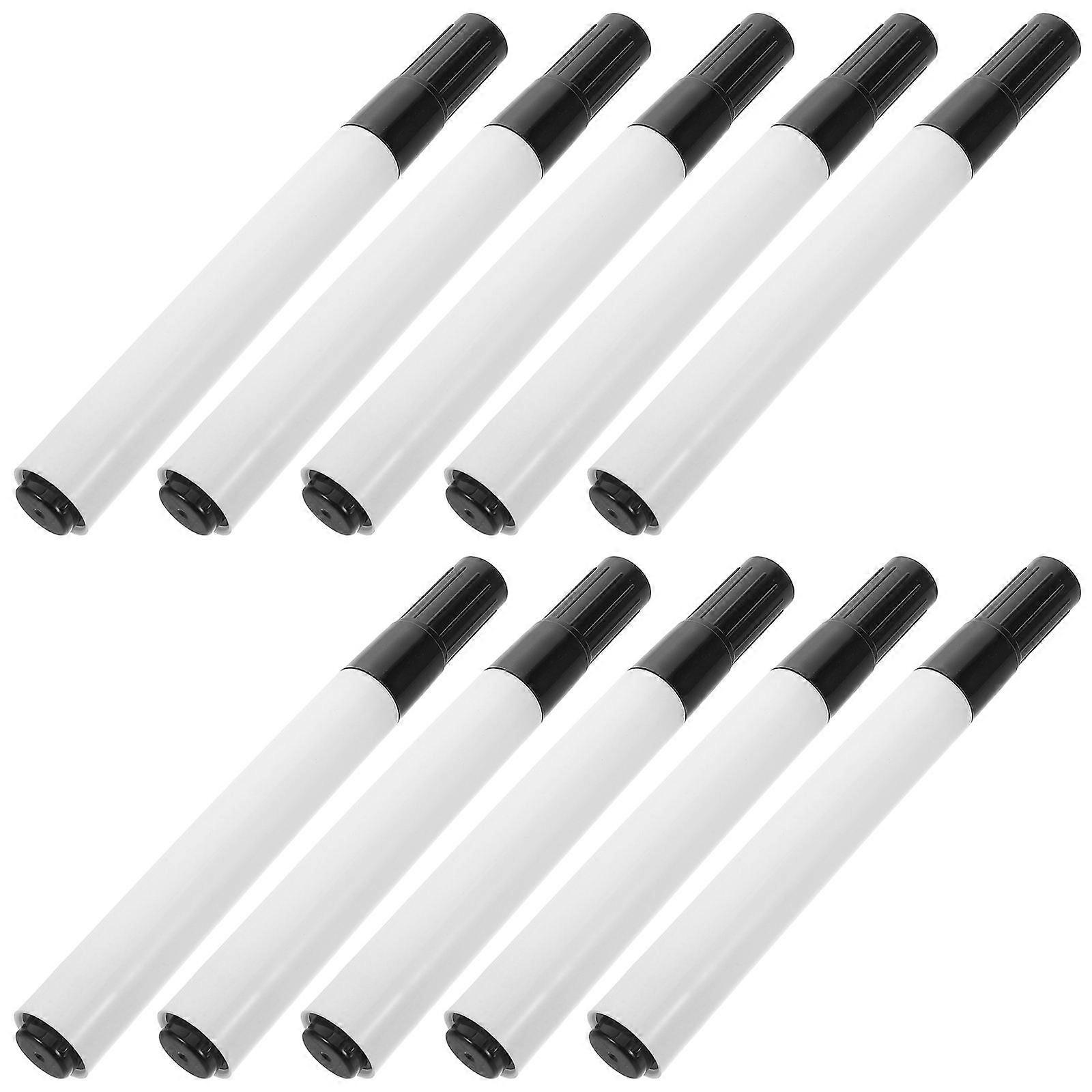 Blackboard Pen Empty Shell for Writing Use 10Pcs Dry Erase Markers Set