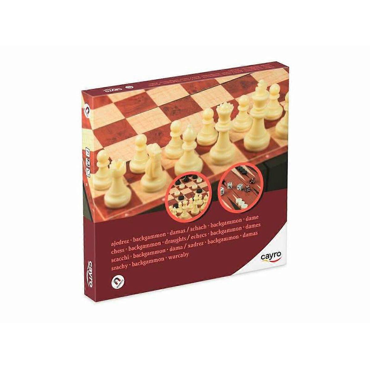 Set of 3 Board Games Cayro