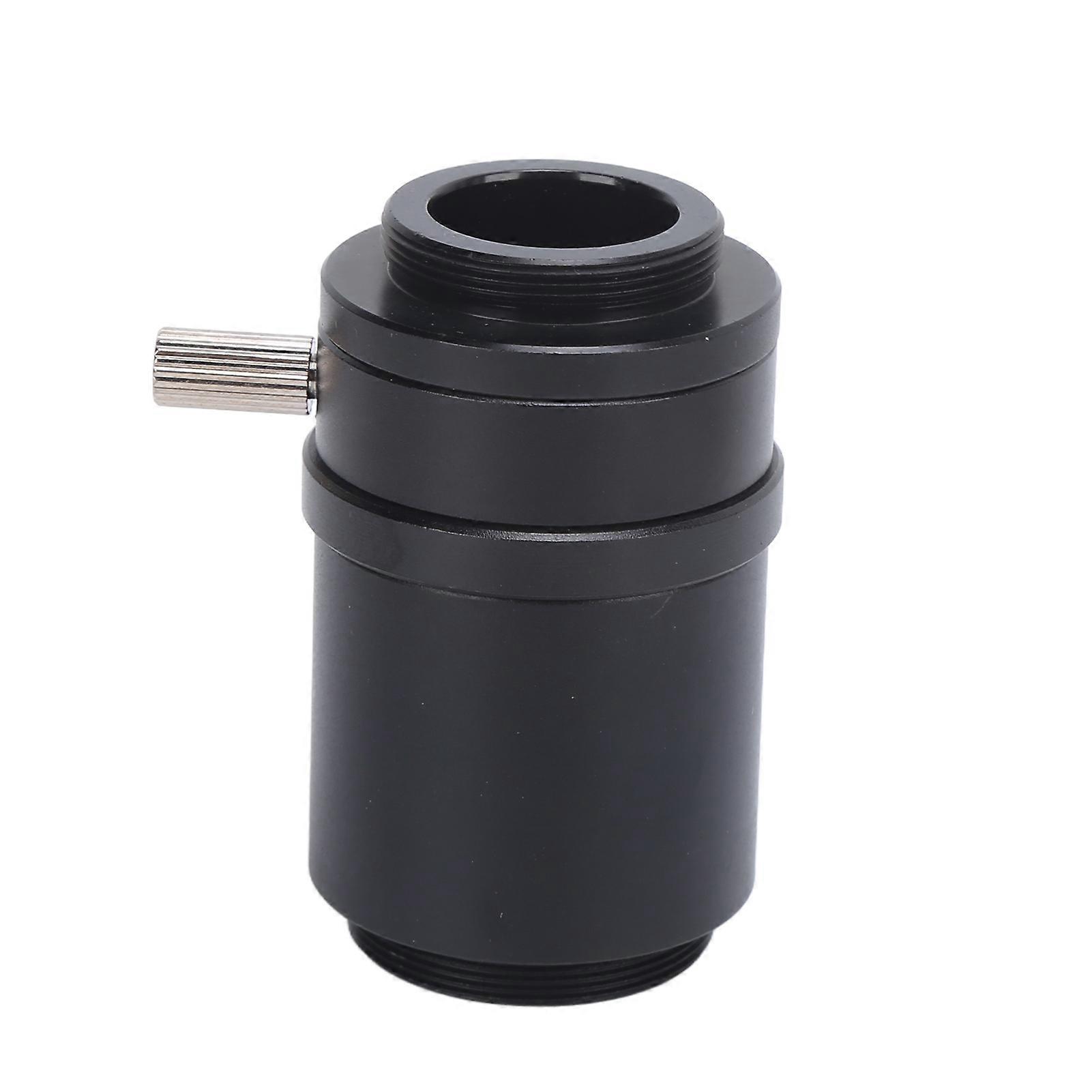 1X C Mount Lens Adapter Microscope Camera Adapter for Simul Focal Trinocular Stereo Microscope