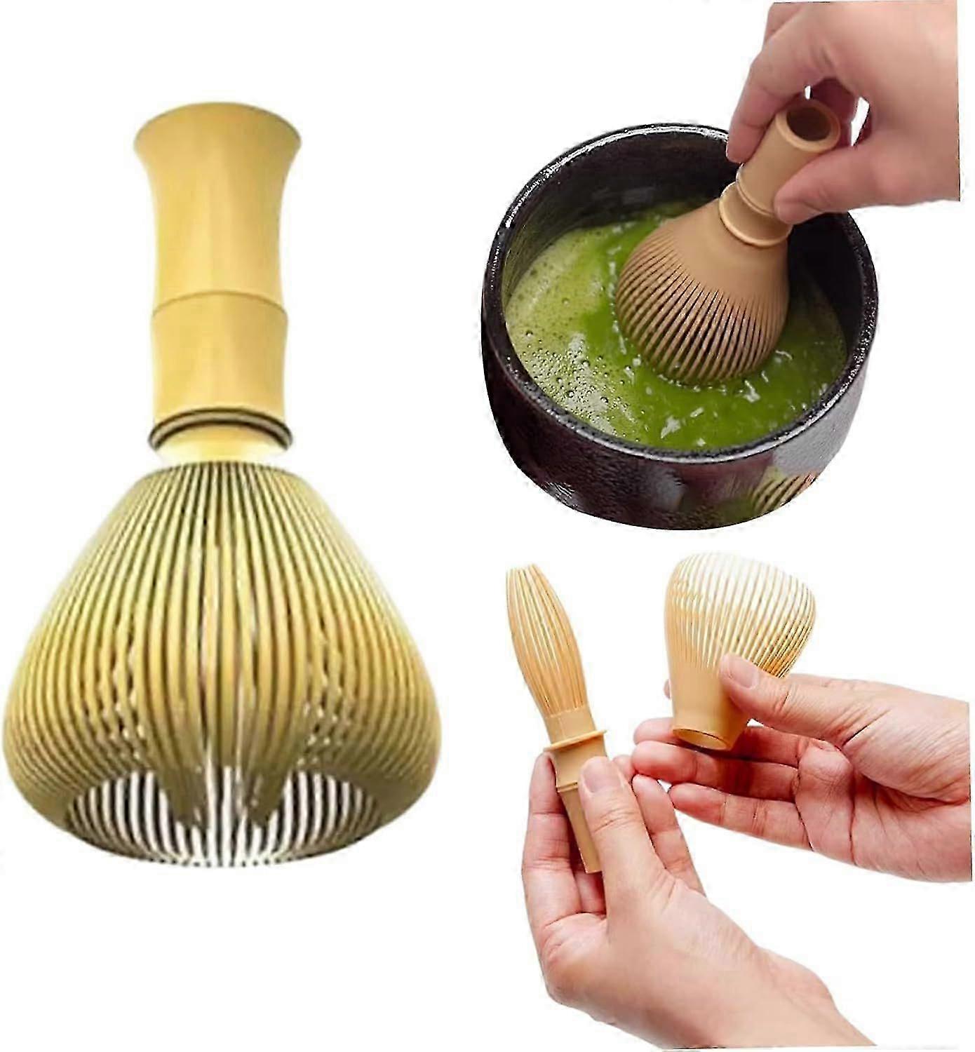 Fouet à matcha, fouet à poudre réutilisable facile à nettoyer, fouet à matcha ABS pour la préparation et le brassage du matcha