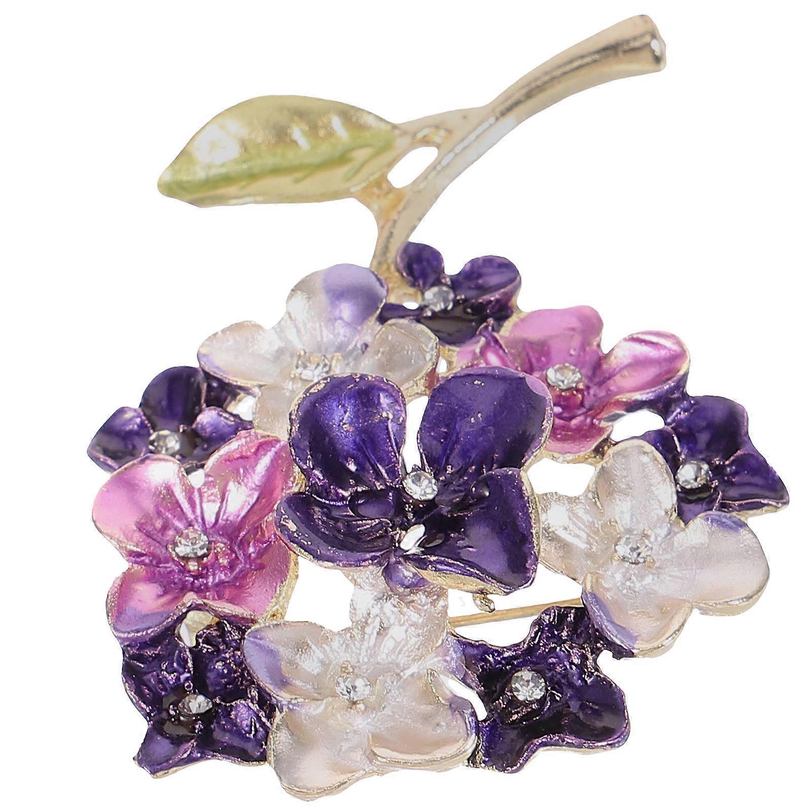 女性用ヴィンテージ フラワー ボール ブローチ ピン – 結婚式、パーティー、特別なイベントのためのエレガントな装飾アクセサリー