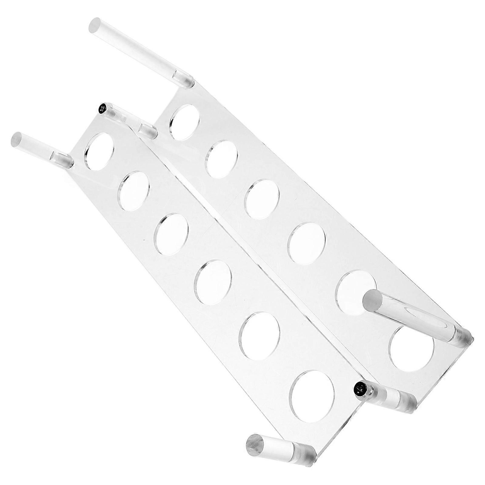 Ice Cream Bracket Transparent Acrylic Display Holder For Cake Shops 1Set