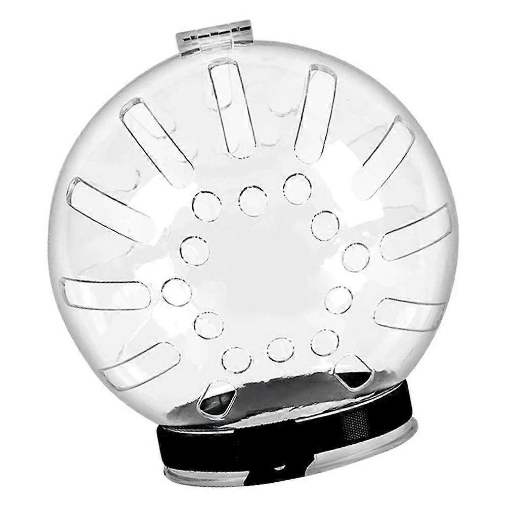 Cat Grooming for Pet Use White ABS Material Helps Prevent Biting 6.5 Inches Diameter
