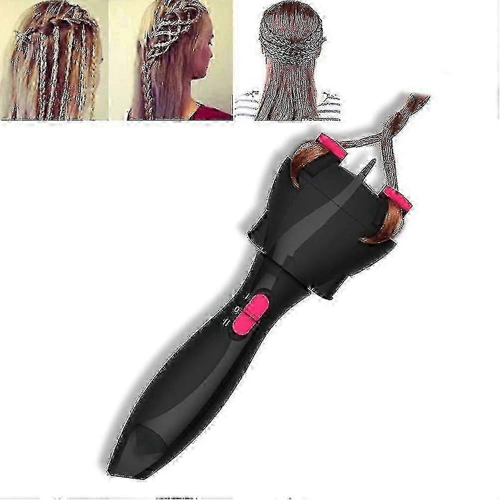 Quick Twist automatisk elektrisk hårfletter, ideell DIY-julegave