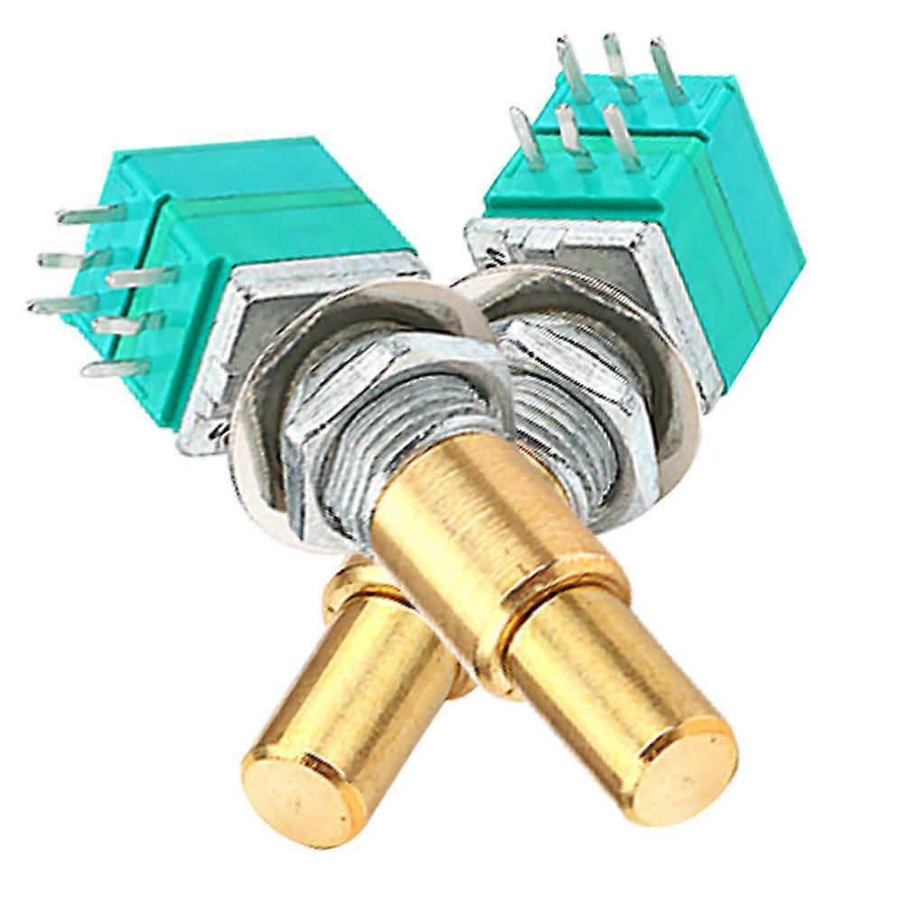 Guitar Volume Control Potentiometer Metal Electric Guitar Parts 4.20X1.50X0.60cm 2Pcs For Musicians