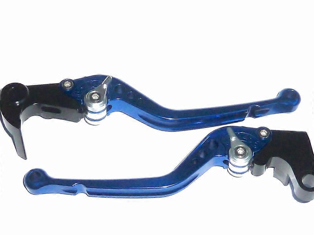 חל על YAMAHA R1 R1M 2015-2023 בלמים ומצמד מנופים כחולים ארוכים מסלול מרוצי כביש S14AA