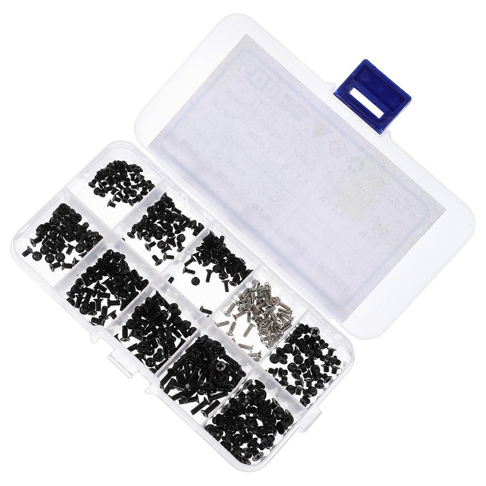 Countersunk Screws Set for Laptop Repair   Flat Head Tapping Screws with Clear Labels for Computer Accessories and Maintenance
