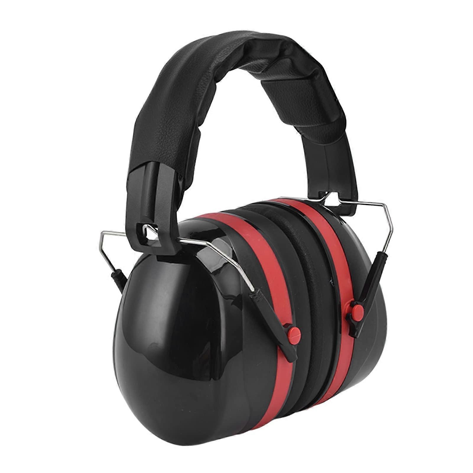 Foldable Hearing Ear Muffs, Noise Reduction Earmuffs, Adjustable Headband With Soft Padded Ear Cushions, Lightweight